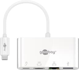 USB-Cmultiport-adapter (HDMI& Ethernet, 60 W Power Delivery)