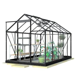 Lykke Växthus PC 6,2m2, svart