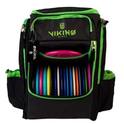 Viking Discs Tour Bag frisbeegolf ryggsäck - Svart/vit