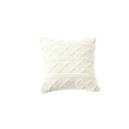Mjukt Dekorativt Kuddfodral - 2 pack Vit L