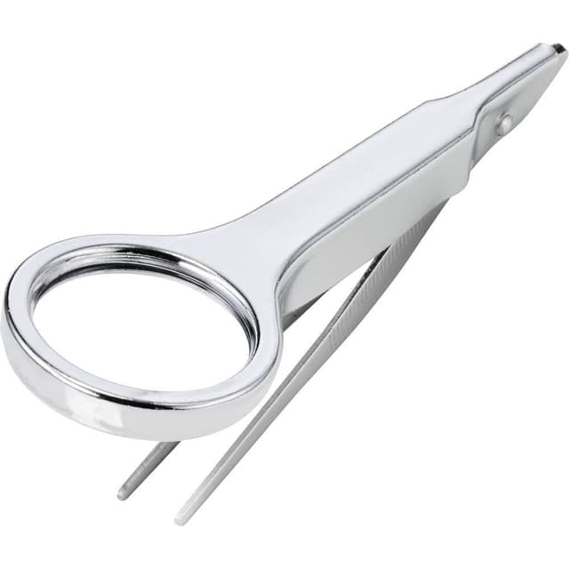 TRU COMPONENTS TC-9784892 Pincett med förstoringsglas