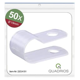 Quadrios 22CA151 22CA151 Fästklämma skruv Natural 1 set