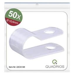 Quadrios 22CA148 22CA148 Fästklämma skruv Natural 1 set