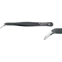Wiha 32344 SMD-pincet Afrundet 117 mm