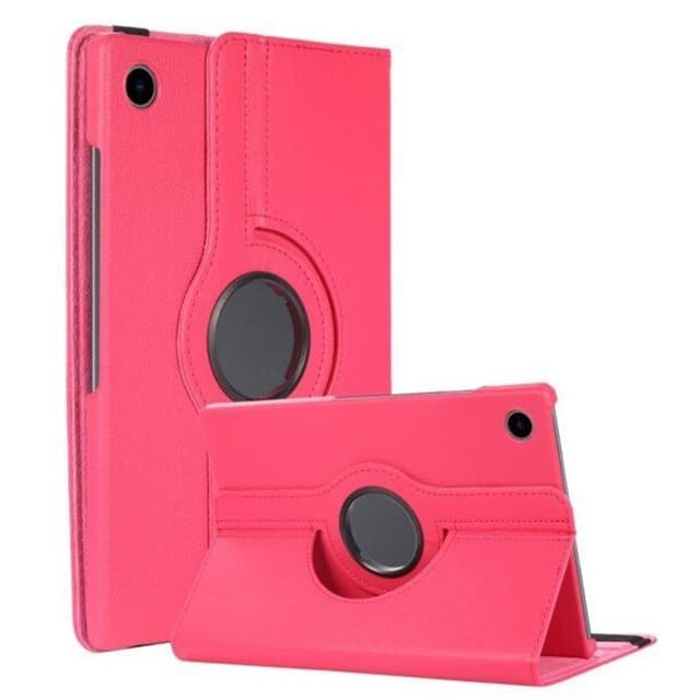 360° roterbart fodral Samsung Galaxy Tab A9 - Mörkrosa