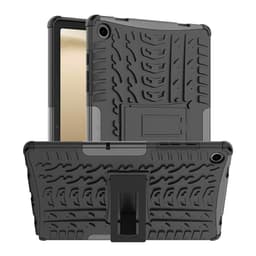 Iskunkestävä kuori jalustalla Samsung Galaxy Tab A9 Plus - Musta
