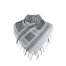 Keffiyeh taktisk ørken tørklæde, arabisk tørklæde wrap Grå