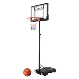 Hauki udendørs basketballkurvsæt med stativ, 156-210 cm