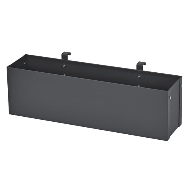 ML-Design urtepotte til at dække skraldespanden, stål, 50x12x15 cm