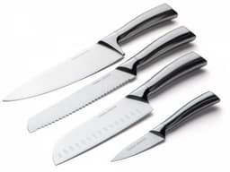 Orrefors Jernverk 4-pakning kniver, Stål