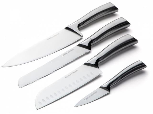Orrefors Jernverk 4-pakning kniver, Stål