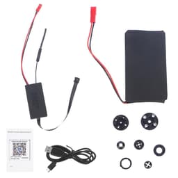 Övervakningskamera Trådlös WiFi Minikamera Rörelsedetektering HD 1080P DIY-knapp