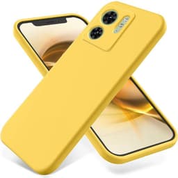 Liquid silikone cover Motorola Edge 40 5G - Gul