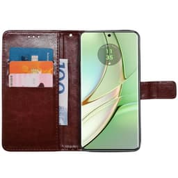 Lommebokdeksel 3-kort Motorola Edge 40 5G - Brun