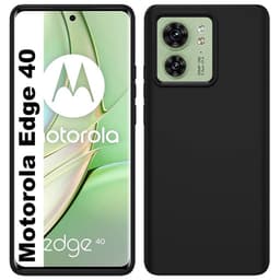 Silikon skal svart Motorola Edge 40 5G