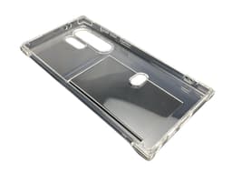 Transparent skyddande telefonfodral med korthållare för Samsung Samsun