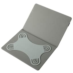 Slim Folio nettbrettstativ i PU skinn, nettbrettdeksel 21.5x14.5 cm