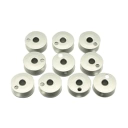 Spolar till symaskin 50-delar Silver 2.5 cm