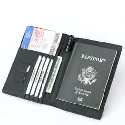 Kreditkortsfodral med RFID-skydd Musta