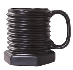 Skruv och Bult mugg, Svart