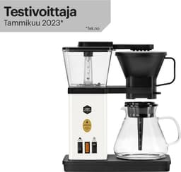 OBH Nordica Blooming kaffemaskin, vit