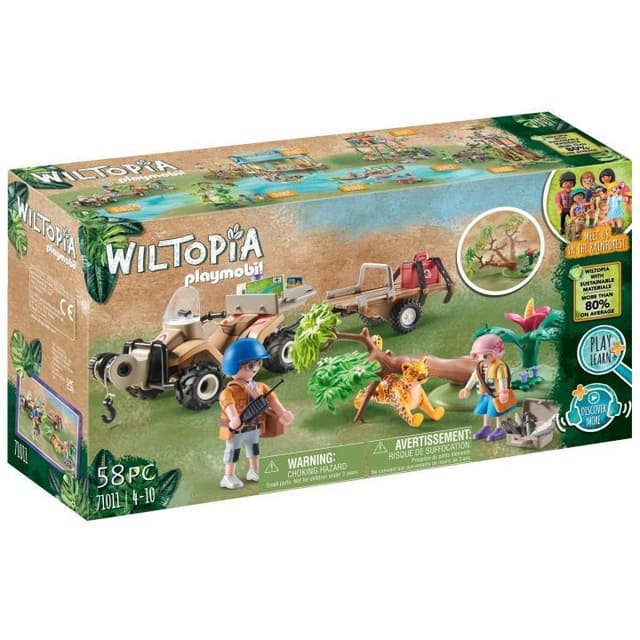 Playmobil Wiltopia - Animal Rescue Quad