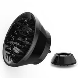Sammenleggbar Curling Diffuser for hårføner Sort