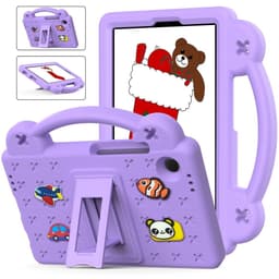 Till Samsung Galaxy Tab A9 EVA Foam Stand Skal Fodral - Lila