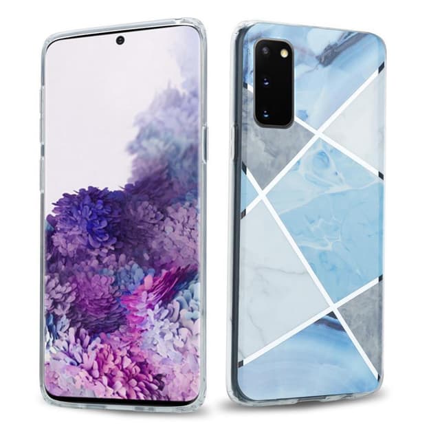Samsung Galaxy S20 Plånboksfodral Skal (Blå)