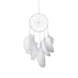 Feather Dream Catchers -seinäkoristelu Valkoinen