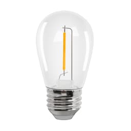 10 pcs E27 LED pære Dimbar 1W - 2700K Varmhvit A+