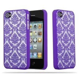 iPhone 4 / 4S Suojakuori Kotelo (Violetti)
