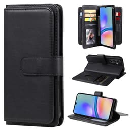 SKALO Samsung A05s 4G 10-lokeroa Lompakkokotelo - Musta