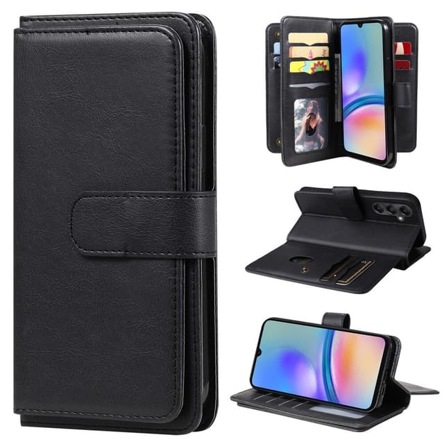 SKALO Samsung A05s 4G 10-RUM Flip Cover - Sort