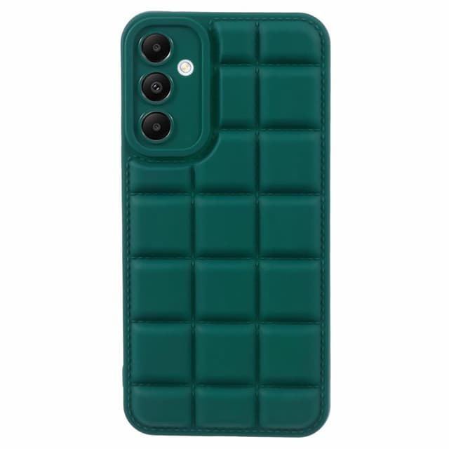 SKALO Samsung A05s 4G Puffer Bumper TPU-Skal - Grön