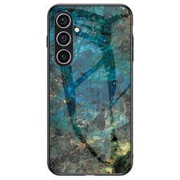 SKALO Samsung S24 Marmori karkaistu lasi TPU-suojakuori - #3
