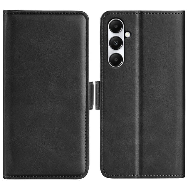 SKALO Samsung A05s 4G Premium Wallet Flip Cover - Sort