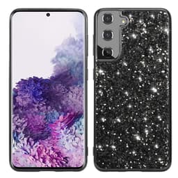SKALO Samsung S24 Glitteriä TPU Suojakuori - Musta