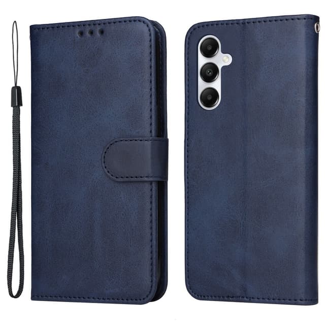 SKALO Samsung A05s 4G PU-Läder Plånboksfodral - Blå