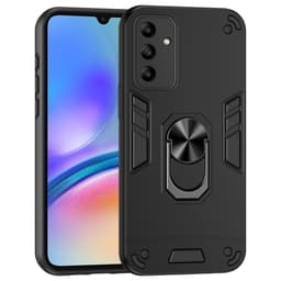 SKALO Samsung A05s 4G Armor Hybrid Metallring skal - Svart