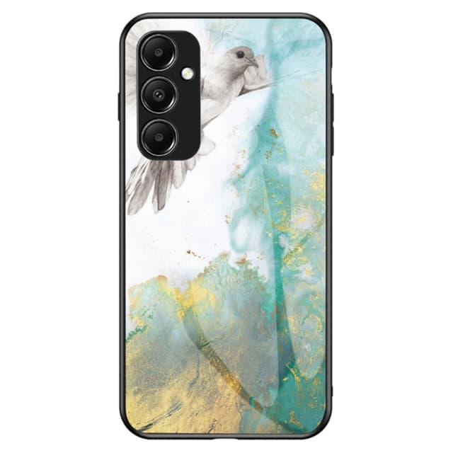 SKALO Samsung A05s 4G Marmor hærdet glas TPU Cover - #3