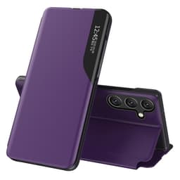 SKALO Samsung A05s 4G Clear View Window Kotelo - Violetti