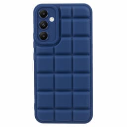 SKALO Samsung A05s 4G Puffer Bumper TPU-Skal - Mörkblå