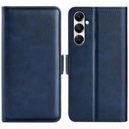 SKALO Samsung A05s 4G Premium Plånboksfodral - Blå