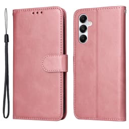 SKALO Samsung A05s 4G PU-nahkainen Lompakkokotelo - Pinkki
