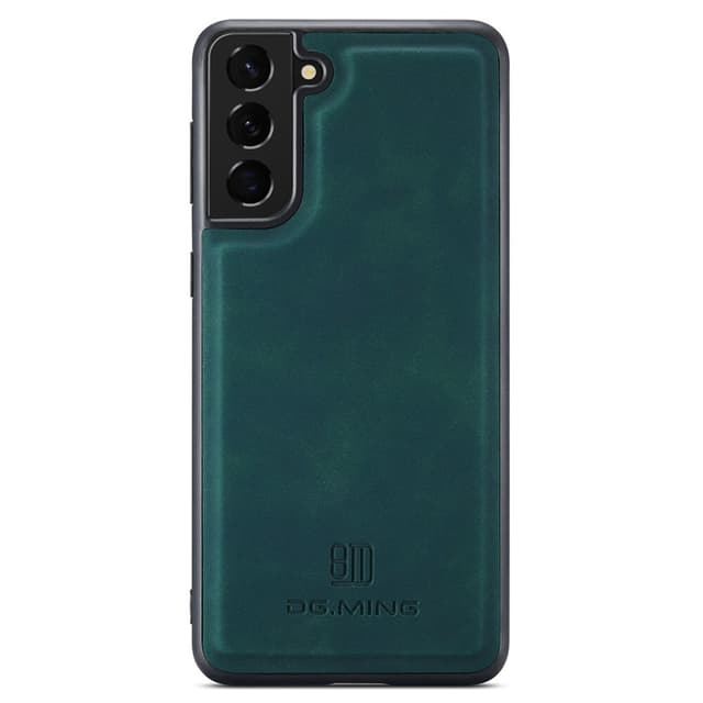 DG.MING Samsung S24 Premium PU-Läder Hybrid Skal - Grön