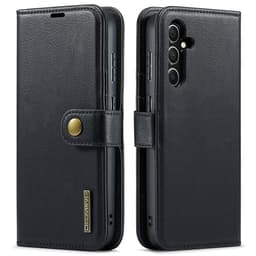 DG MING Samsung S23 FE 2-i-1 Magnet Pungetui - Sort