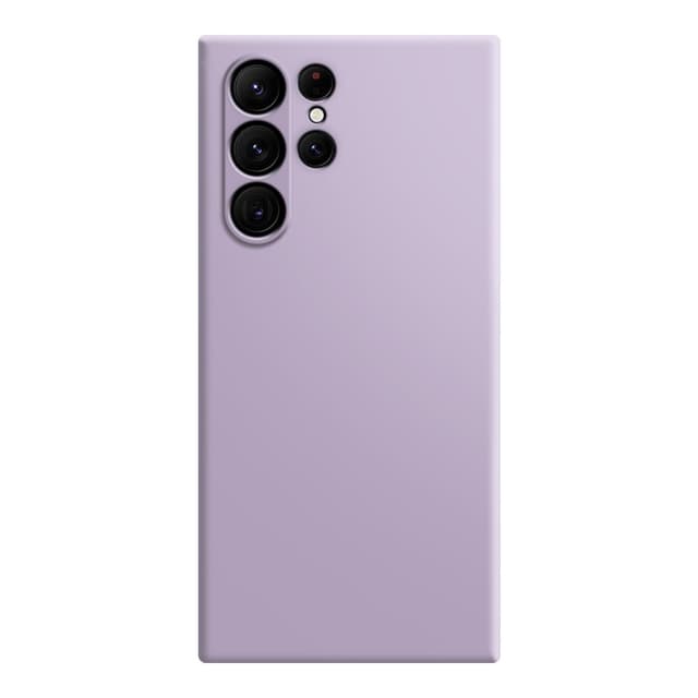 SKALO Samsung S24 Ultra Ultraohut TPU-kuori - Violetti
