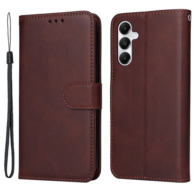 SKALO Samsung A05s 4G PU-læder Pungetui - Brun
