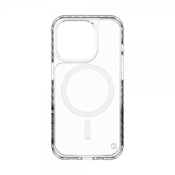 Clckr iPhone 15 Pro Deksel Diamond MagSafe Transparent Klar